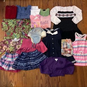 Little Girls Bundle of Size 4T Clothes. Gap, Old Navy, US Polo & More